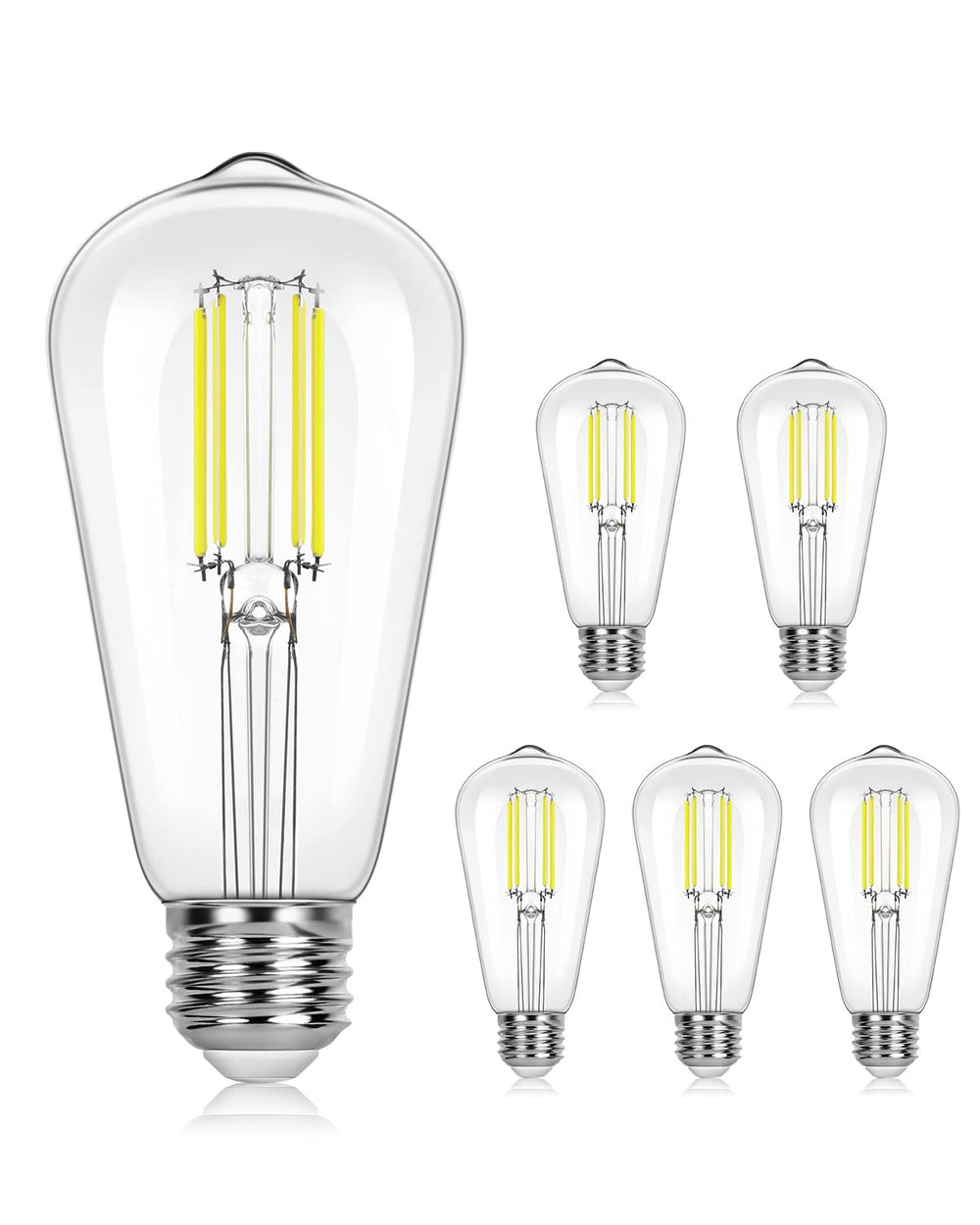 Lepro Dimmable LED Edison Bulbs - From Where - 