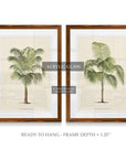 Les Palmiers I by Vincent Van Gogh (Set of 2) - From Where - 