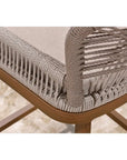 Lesley Metal Frame Bar Stool with Cushion - From Where - 