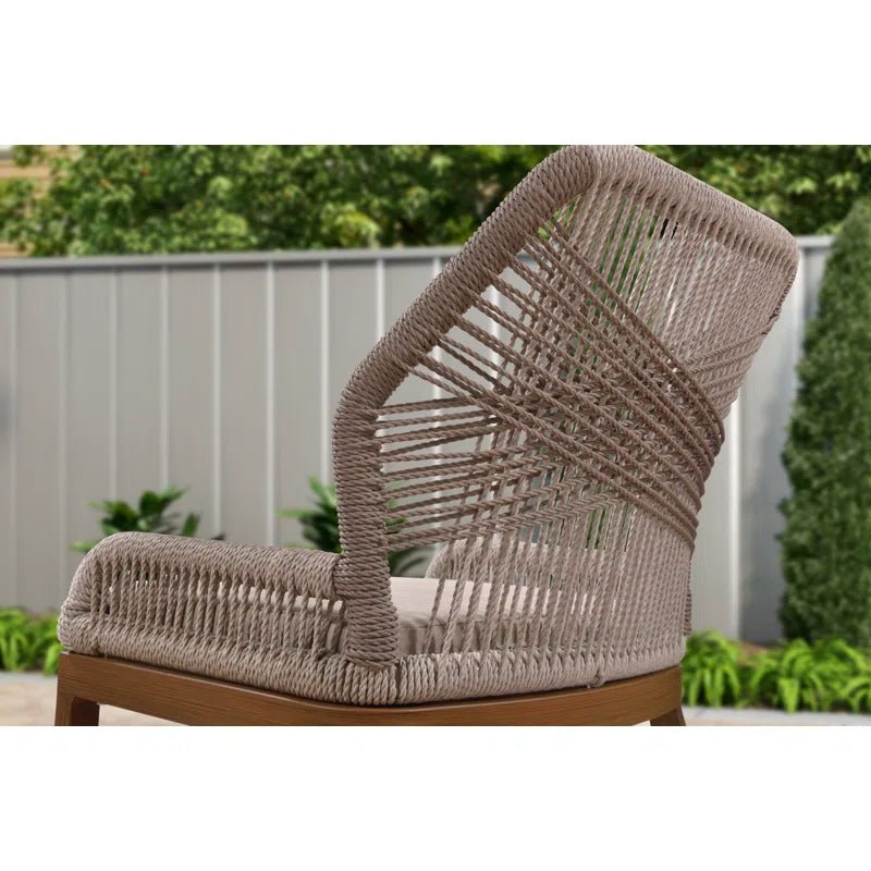 Lesley Metal Frame Bar Stool with Cushion - From Where - 