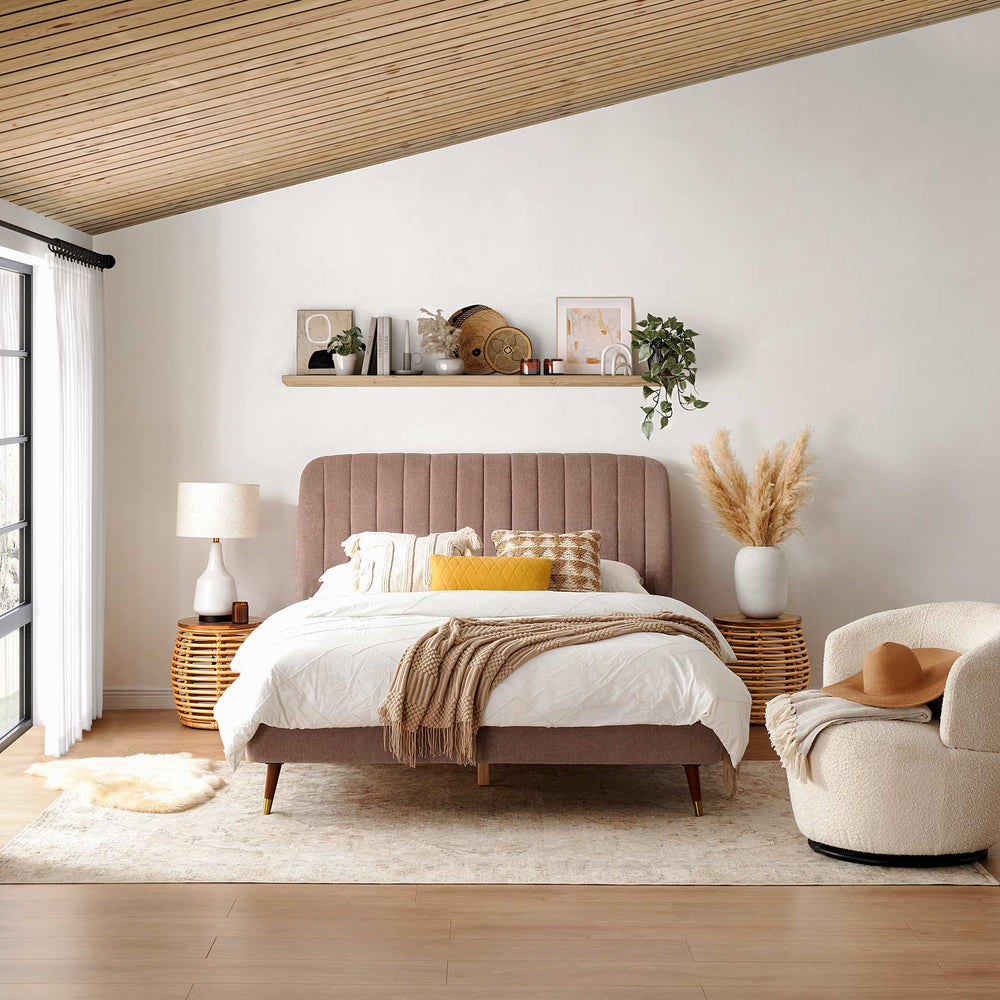 Lexi Tufted Bed - From Where Finds -