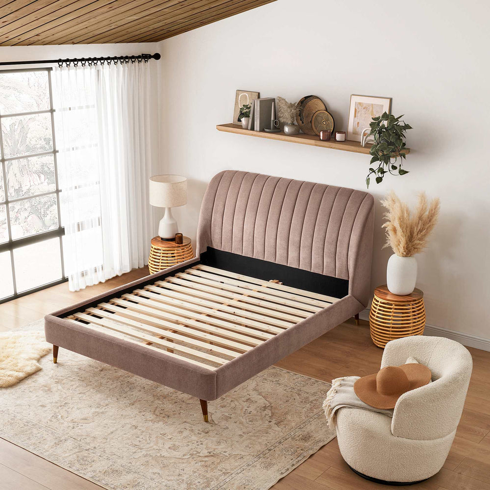Lexi Tufted Bed - From Where Finds -