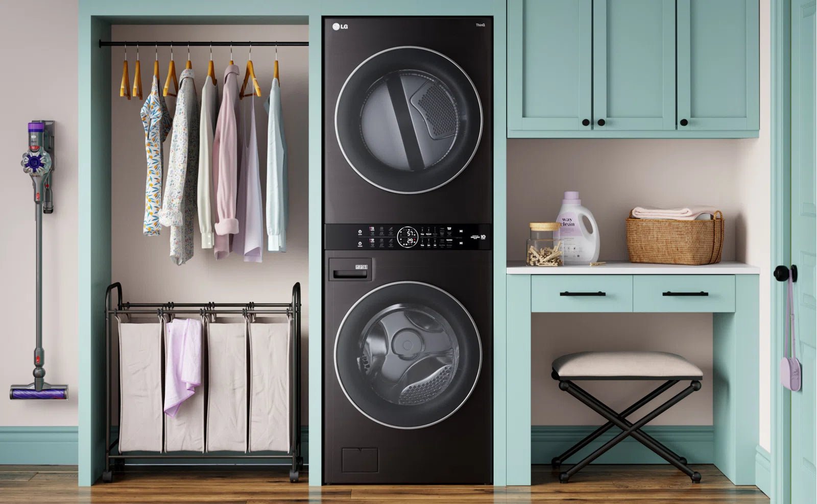 LG Single Unit Front Load WashTower - From Where - 