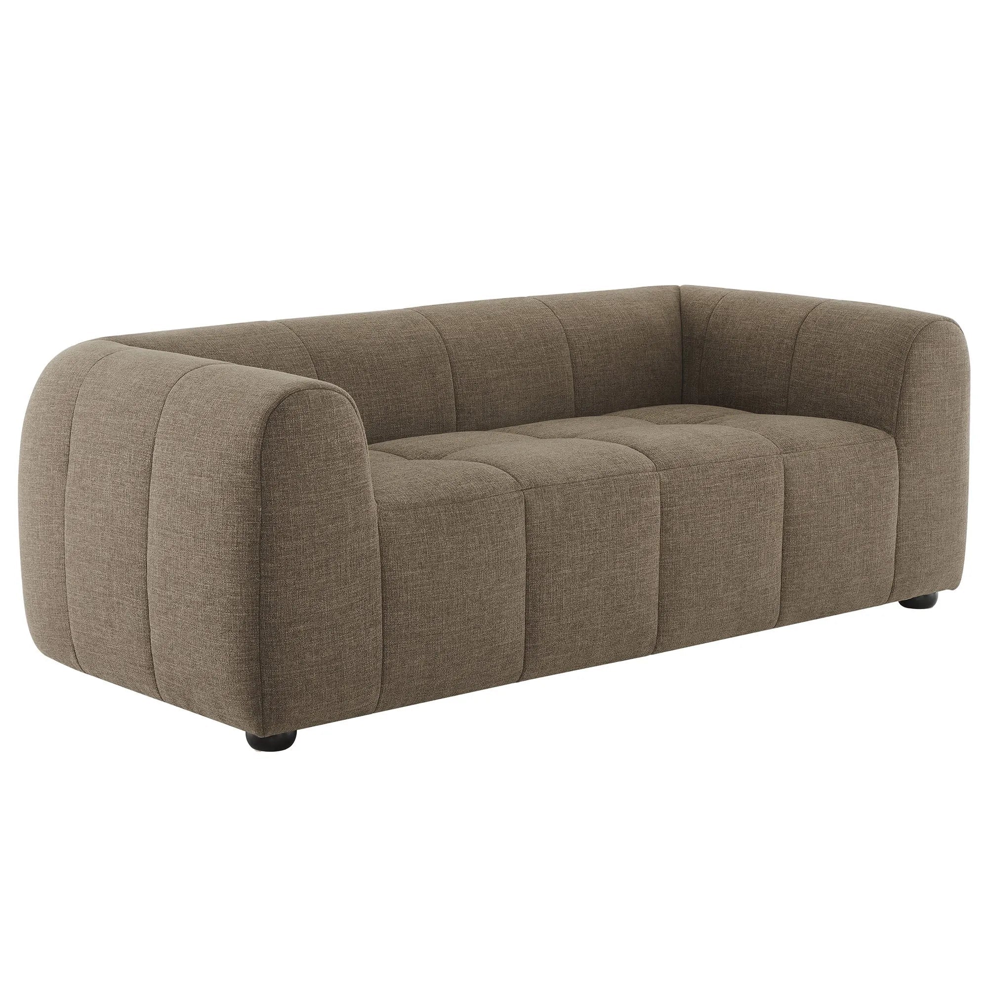 Liana Upholstered Fabric Loveseat - From Where Finds - 