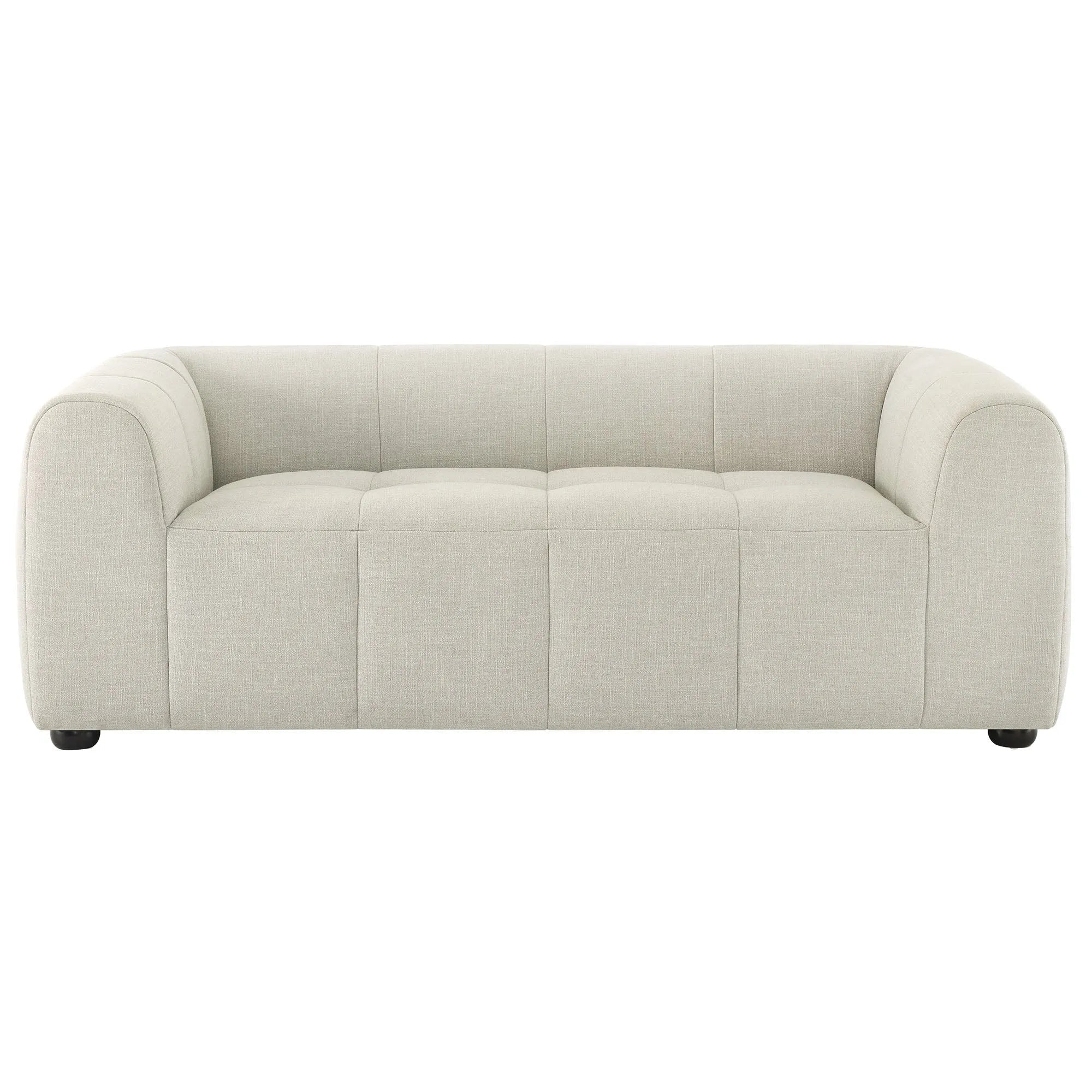 Liana Upholstered Fabric Loveseat - From Where Finds - 