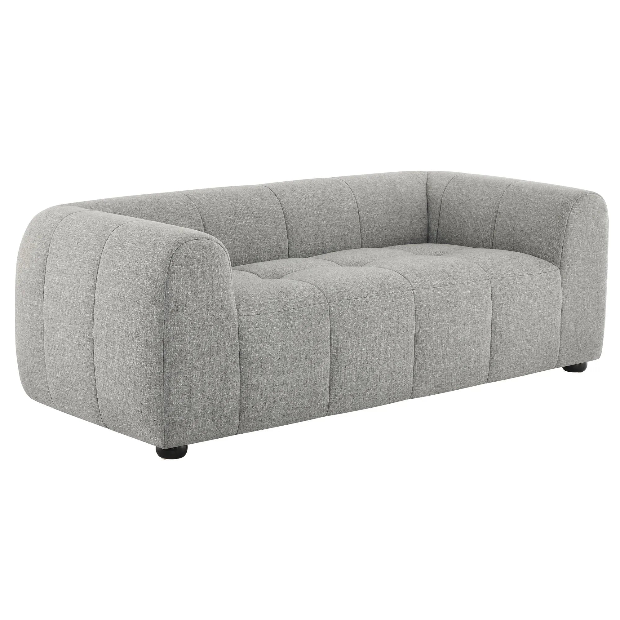 Liana Upholstered Fabric Loveseat - From Where Finds - 