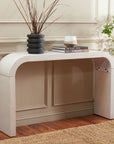 Liasonya Curved Console Table - From Where Finds - 