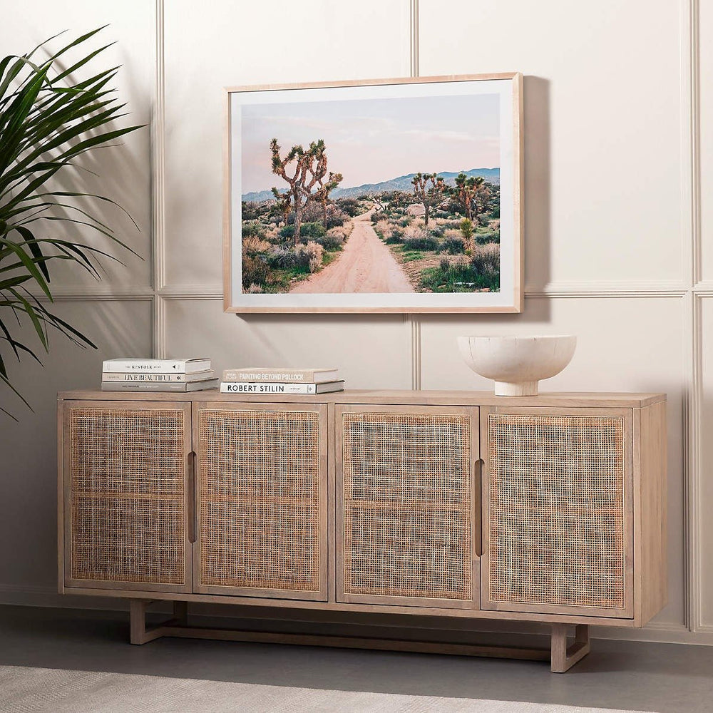 Libby 72" Natural Credenza - From Where - 