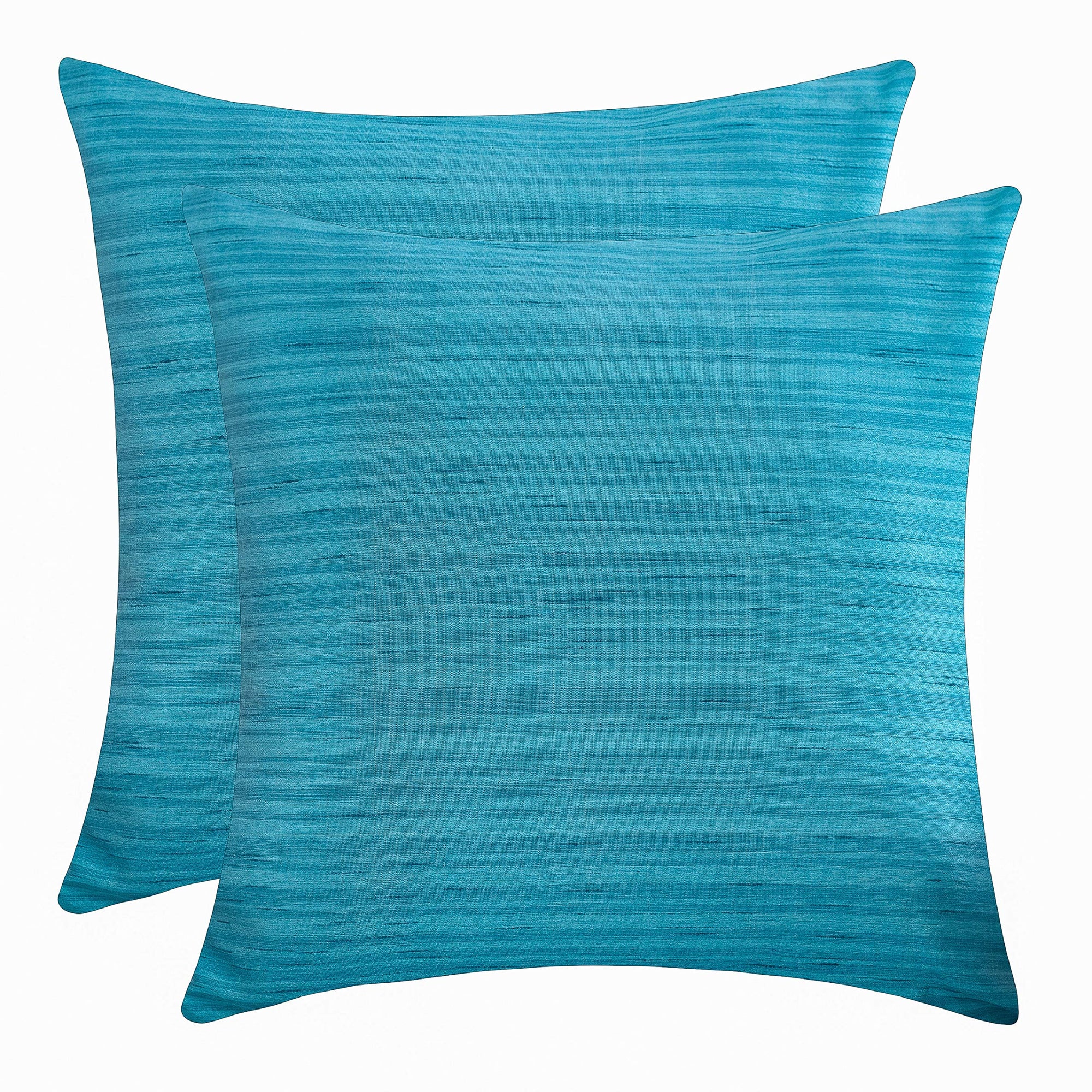 Light Blue Euro Sham Covers (Set of 2) - From Where - 