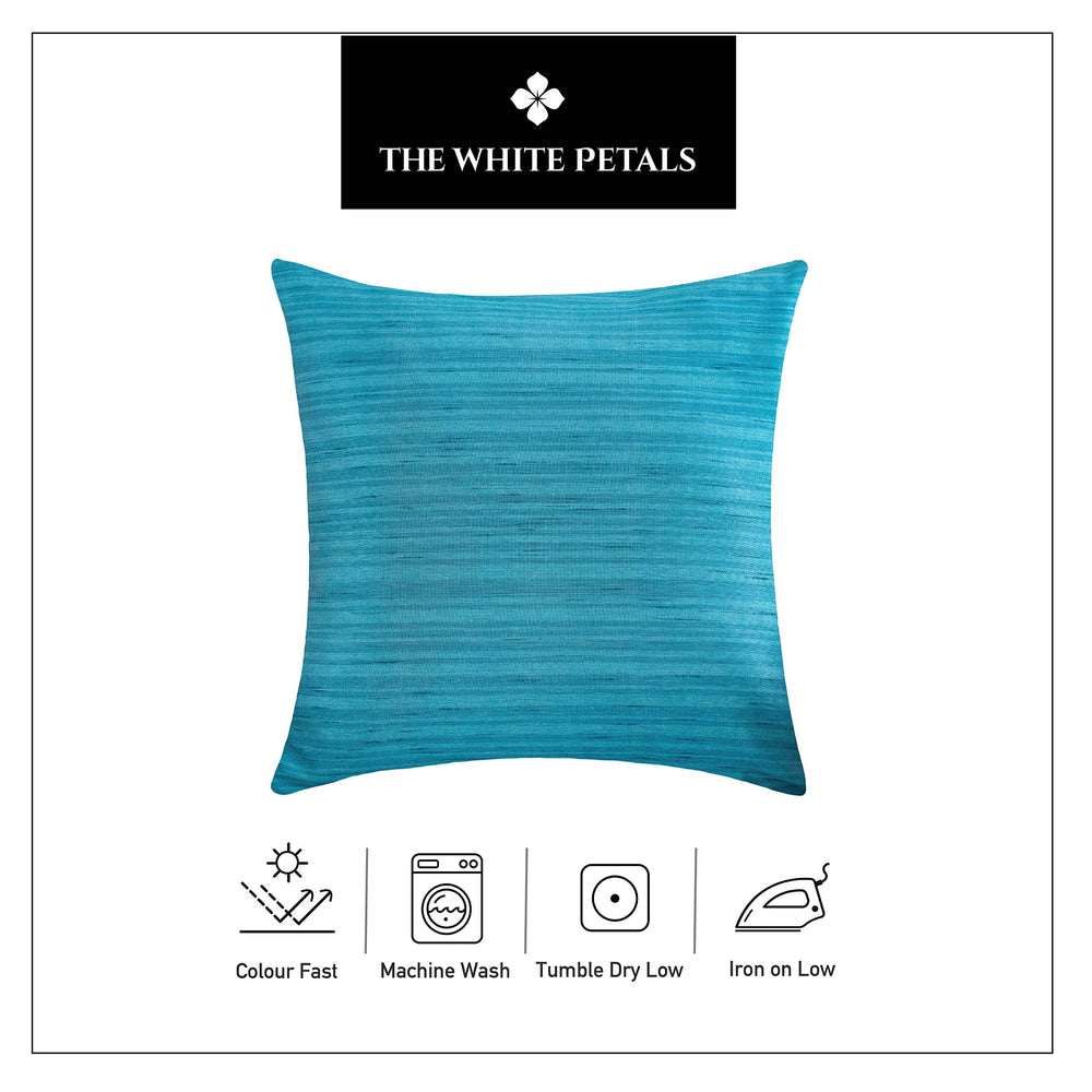 Light Blue Euro Sham Covers (Set of 2) - From Where - 