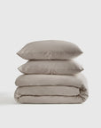 Luxury Organic Sateen Duvet Cover Set