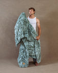 Lily Pad Faux Fur Throw Blanket - From Where Finds - 