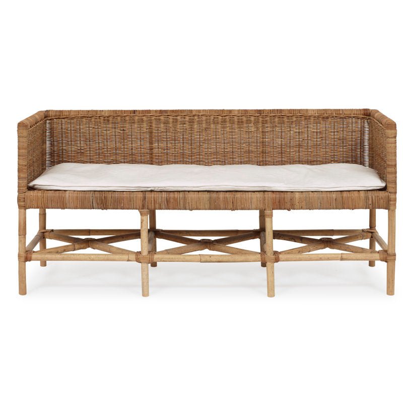 Lina Crypton® Upholstered Bench - From Where - 