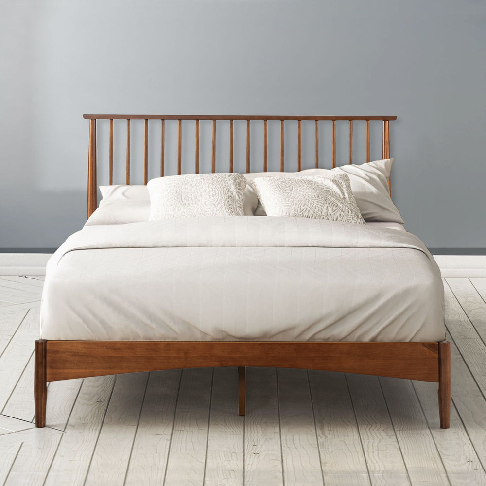 Linda Wood Platform Bed Frame - From Where Finds - 