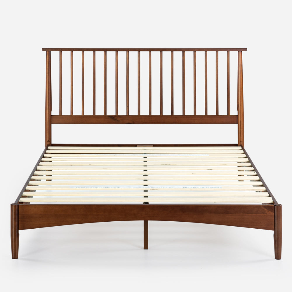 Linda Wood Platform Bed Frame - From Where Finds - 