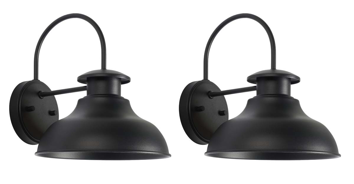 Linden Outdoor Wall Sconce (Set of 2) - From Where Finds - 
