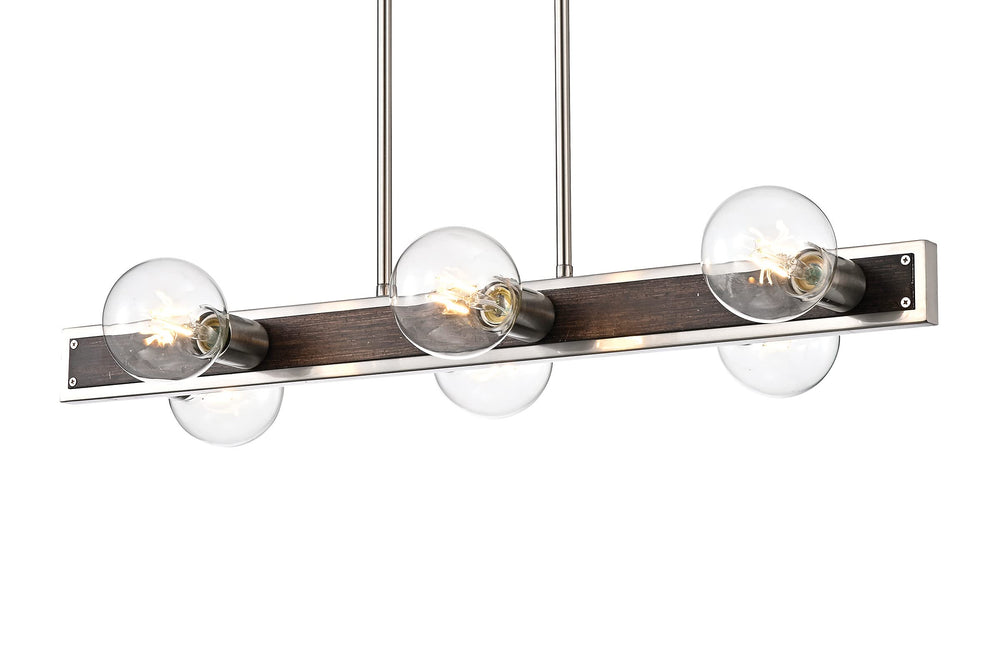 Linear Kitchen Island Pendant Chandelier - From Where - 