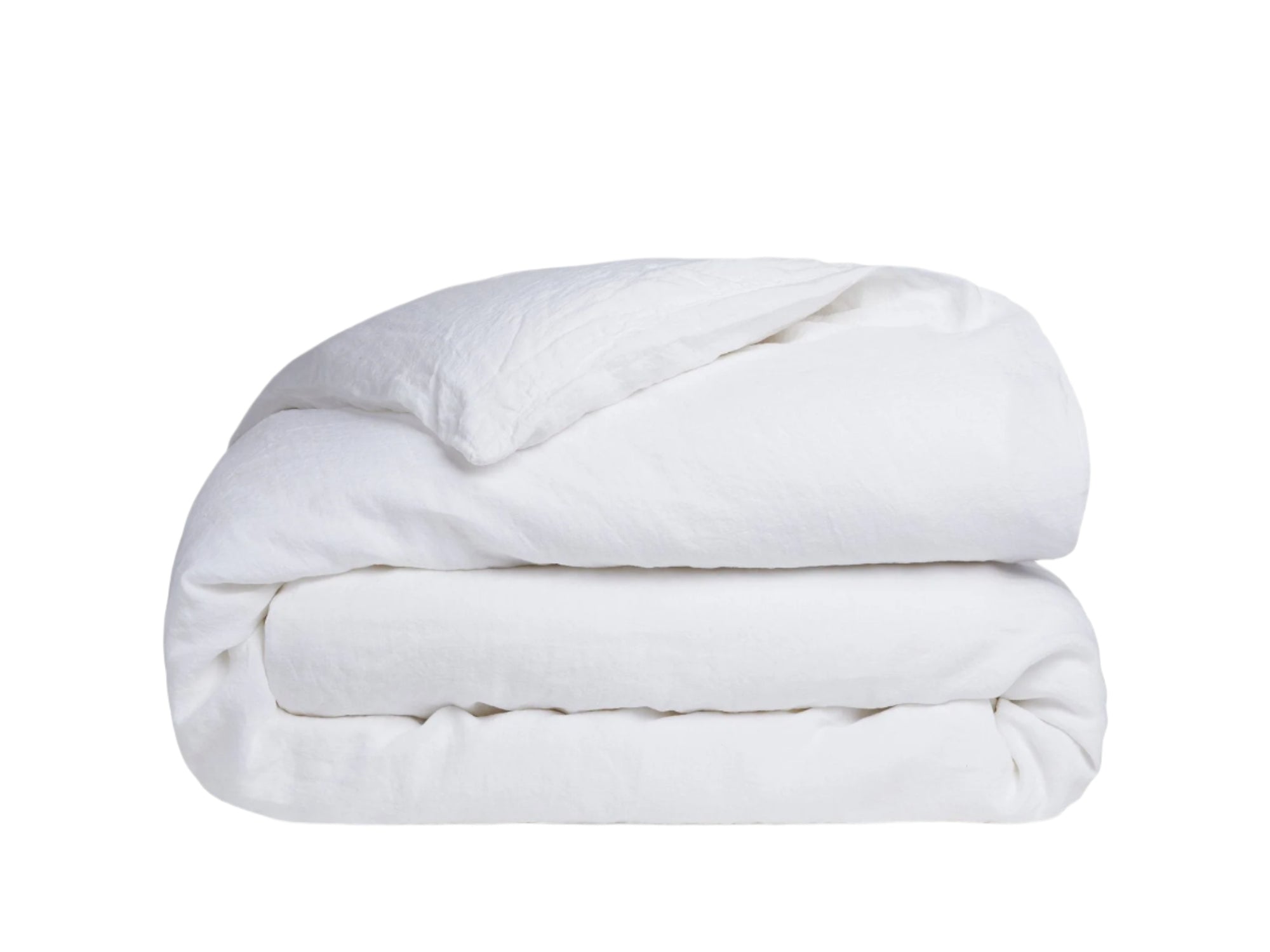 Linen Duvet Cover (White) - From Where - 
