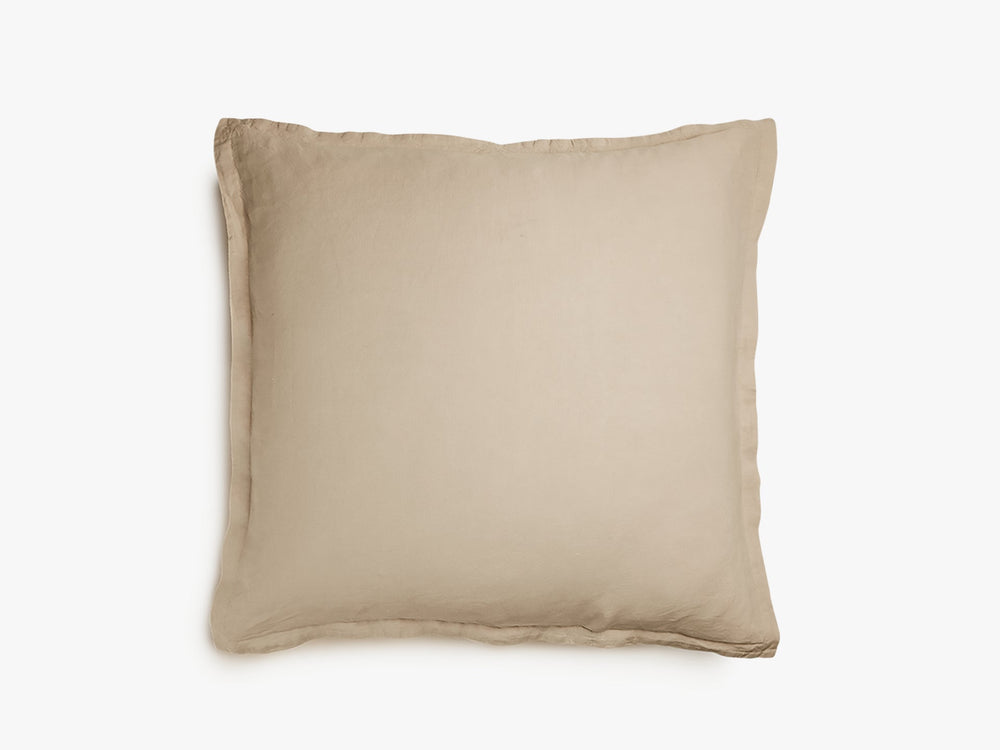 Linen Euro Sham - From Where -
