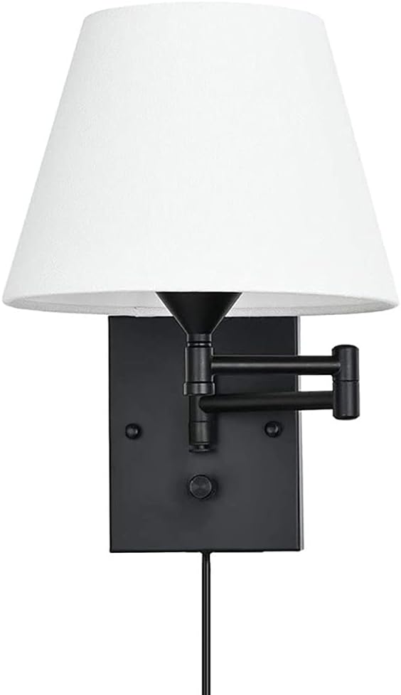 Linen Fabric Adjustable Wall Lamp - From Where - 