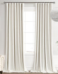 Linen Rod Pocket Blackout Curtains - From Where - 