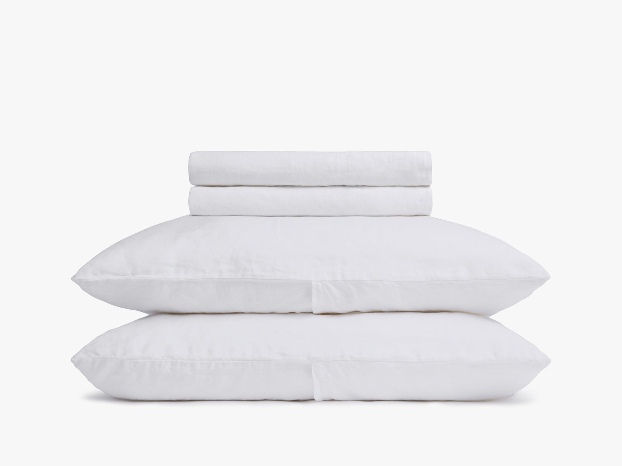 Linen Sheet Set -  White - From Where Finds - 