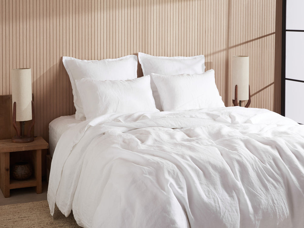 Linen Sheet Set -  White - From Where Finds - 
