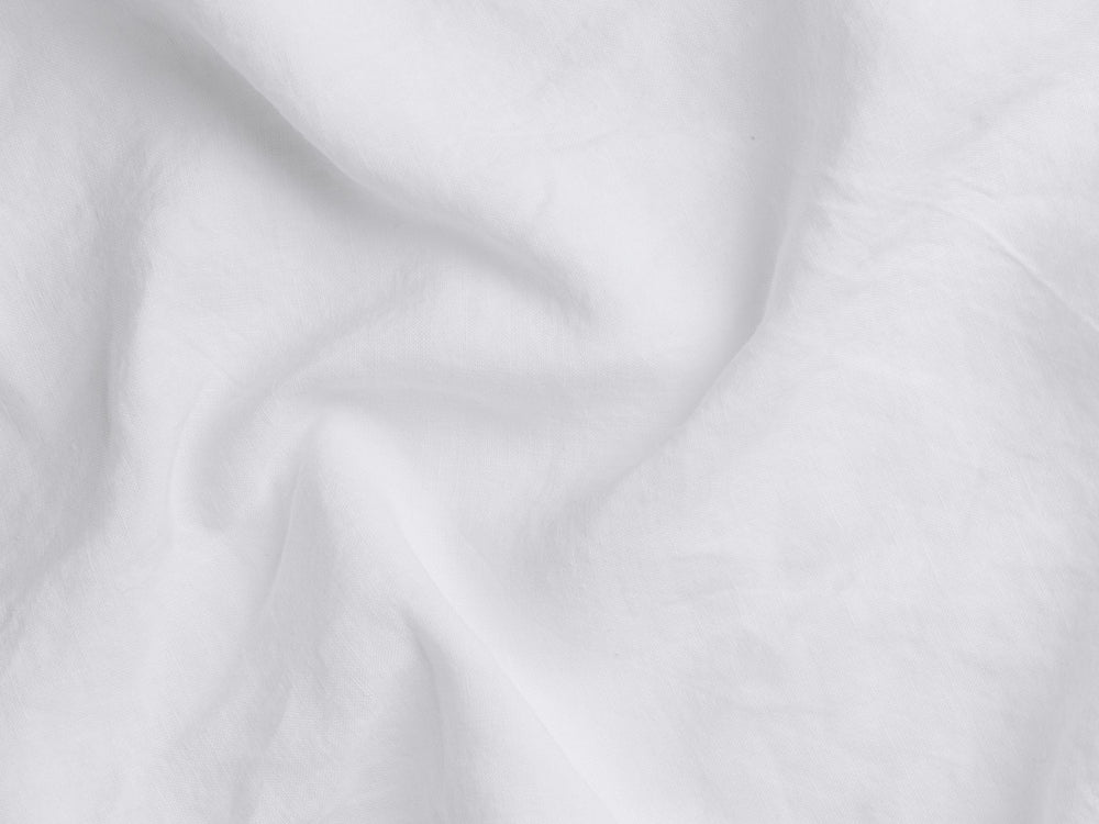 Linen Sheet Set - White K/CK