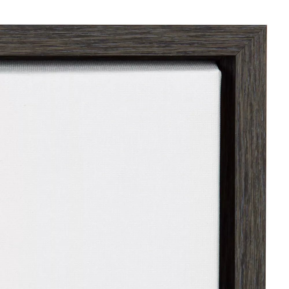 Lion Framed Canvas Wall Art - From Where - 