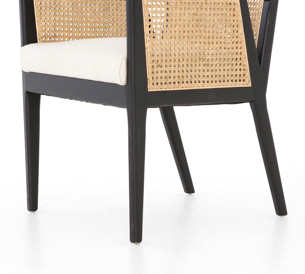 Lisbon Cane Dining Armchair - From Where - 