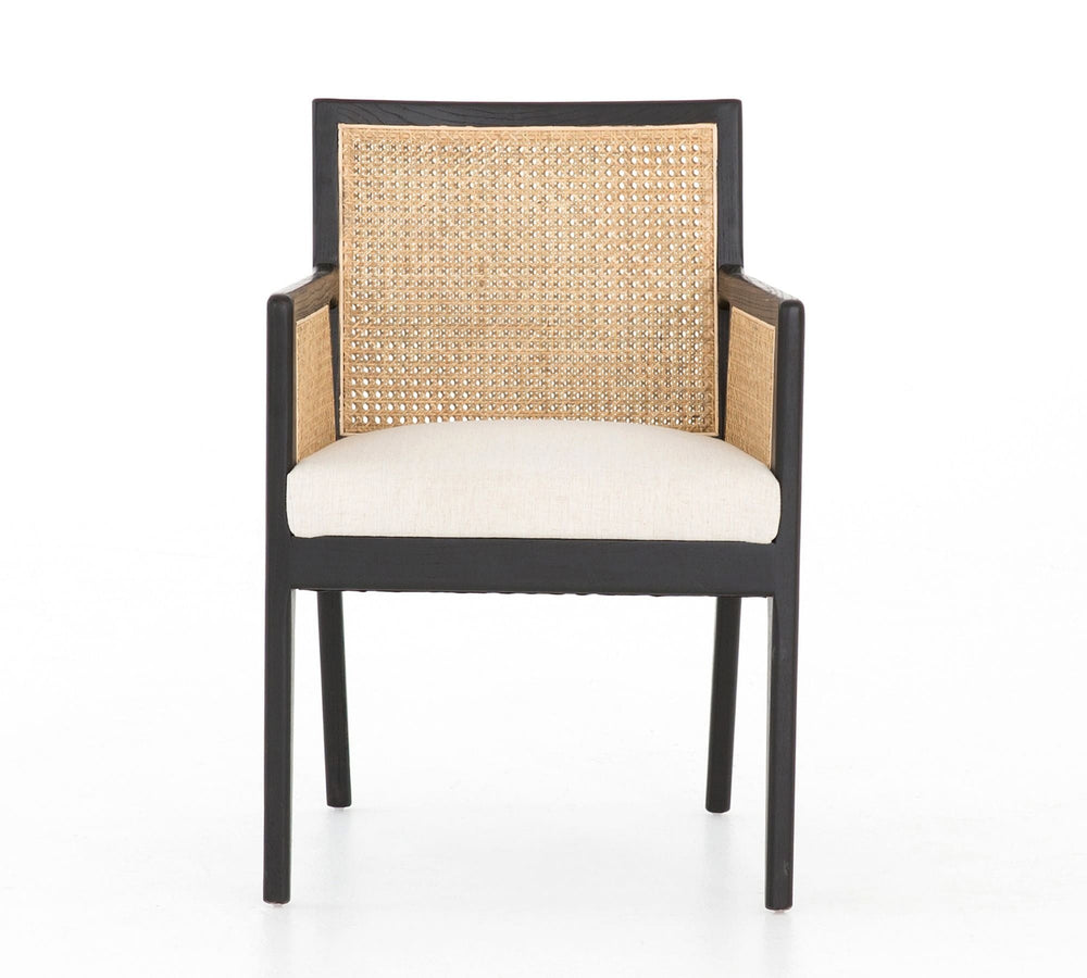 Lisbon Cane Dining Armchair - From Where - 