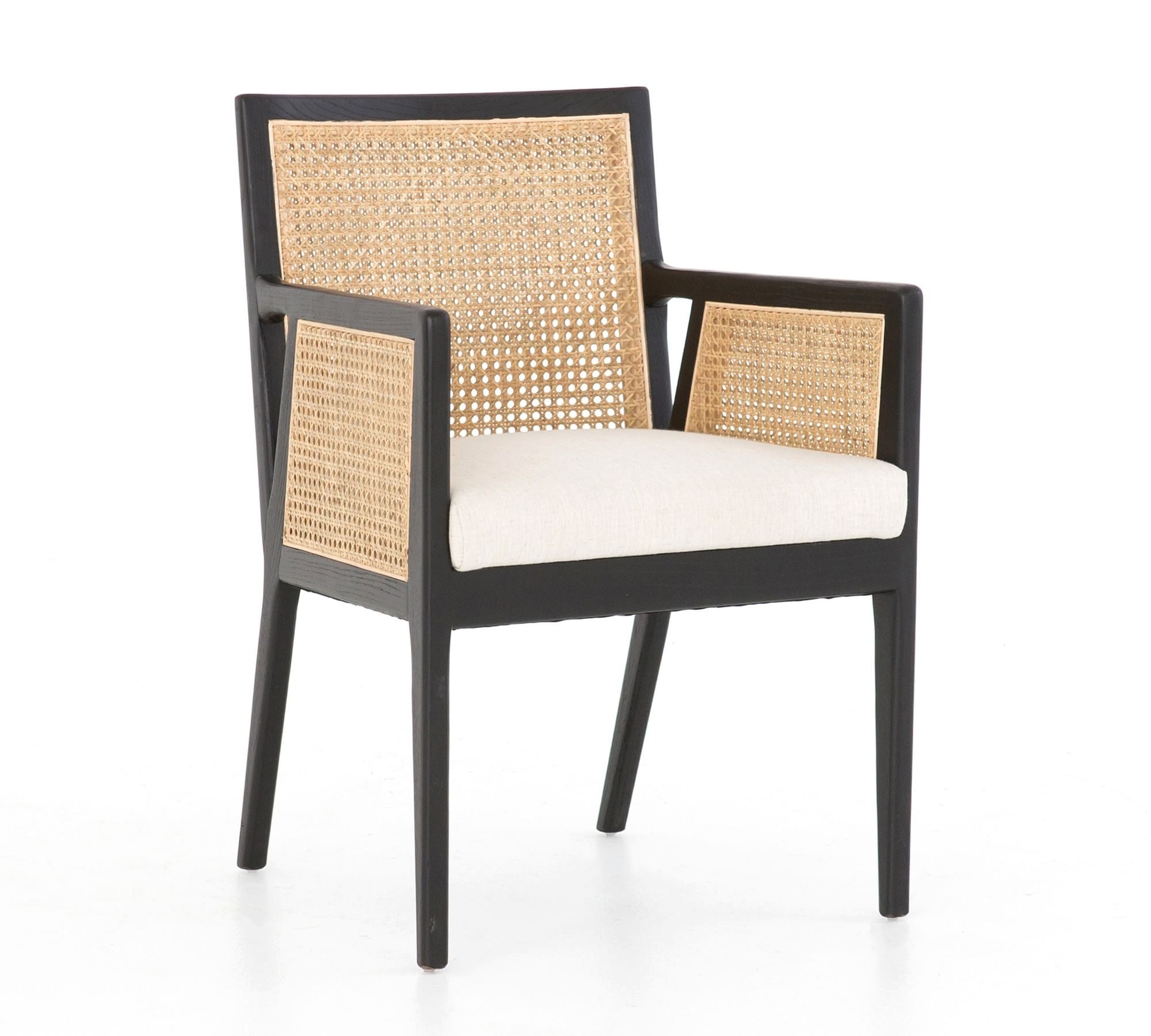 Lisbon Cane Dining Armchair - From Where - 