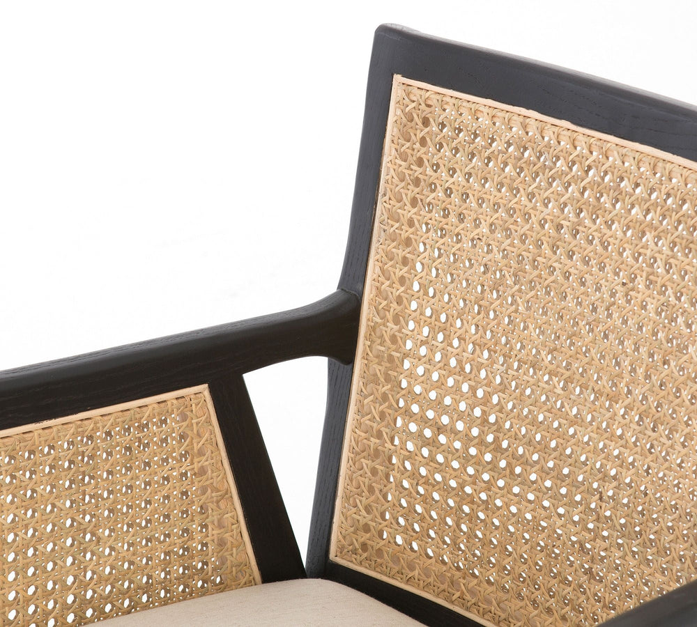 Lisbon Cane Dining Armchair - From Where - 