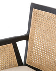 Lisbon Cane Dining Armchair - From Where - 