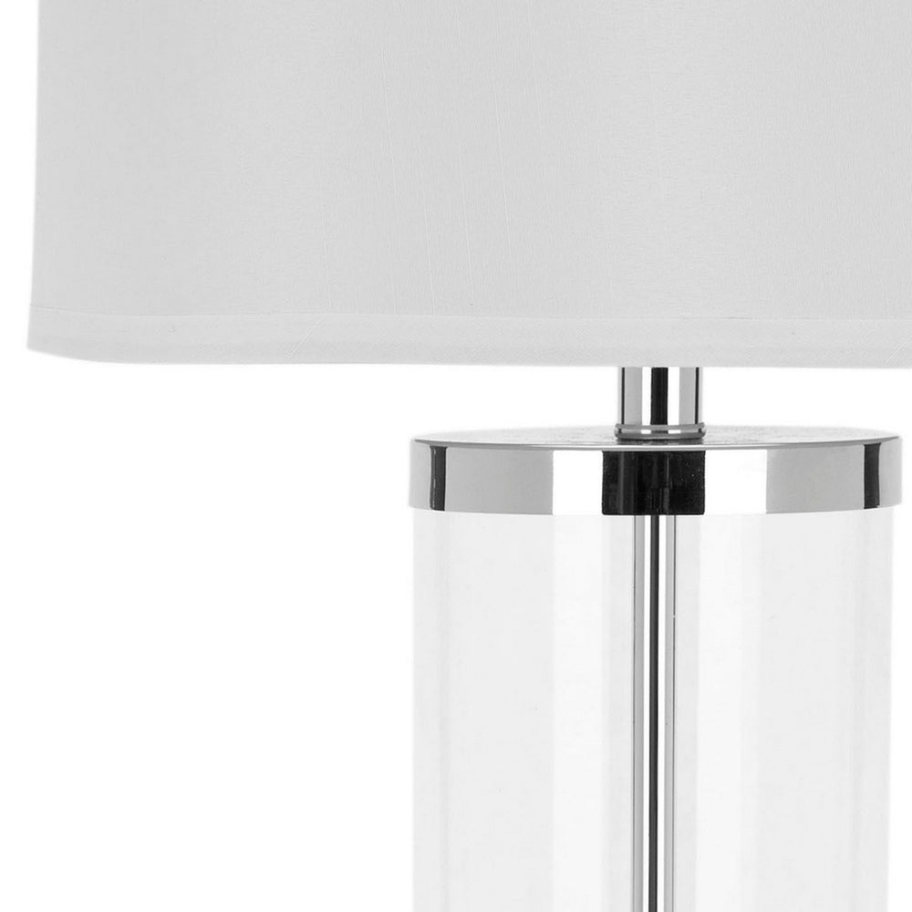 Jeanie 25 Inch H Glass Cylinder Lamp- LIT4013A-SET2