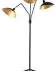 IRIS 69.5 INCH H FLOOR LAMP- LIT4361B