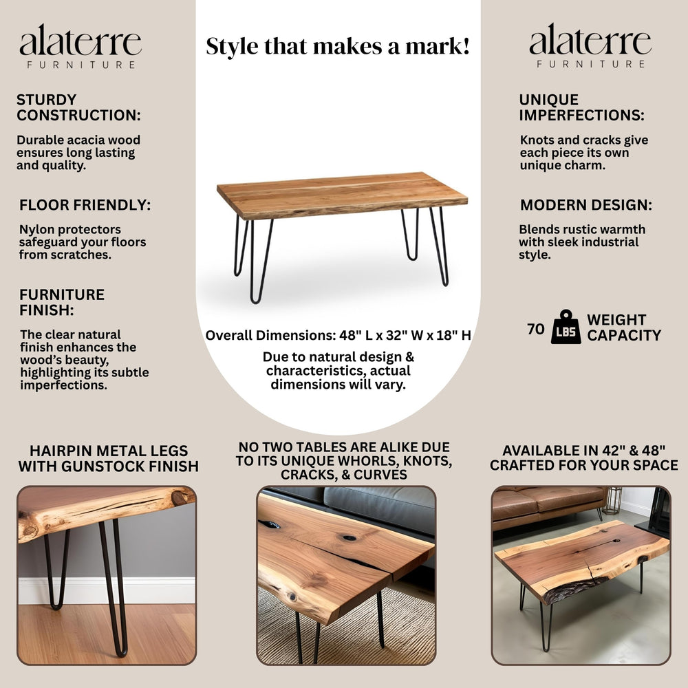 Live Edge Coffee Table - From Where - 