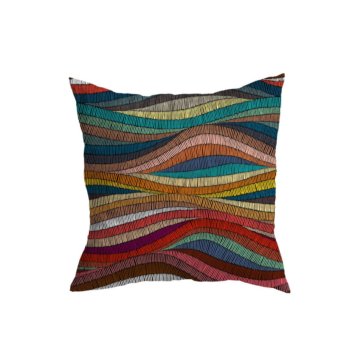Lively Multicolored Cushion Covers - From Where - 