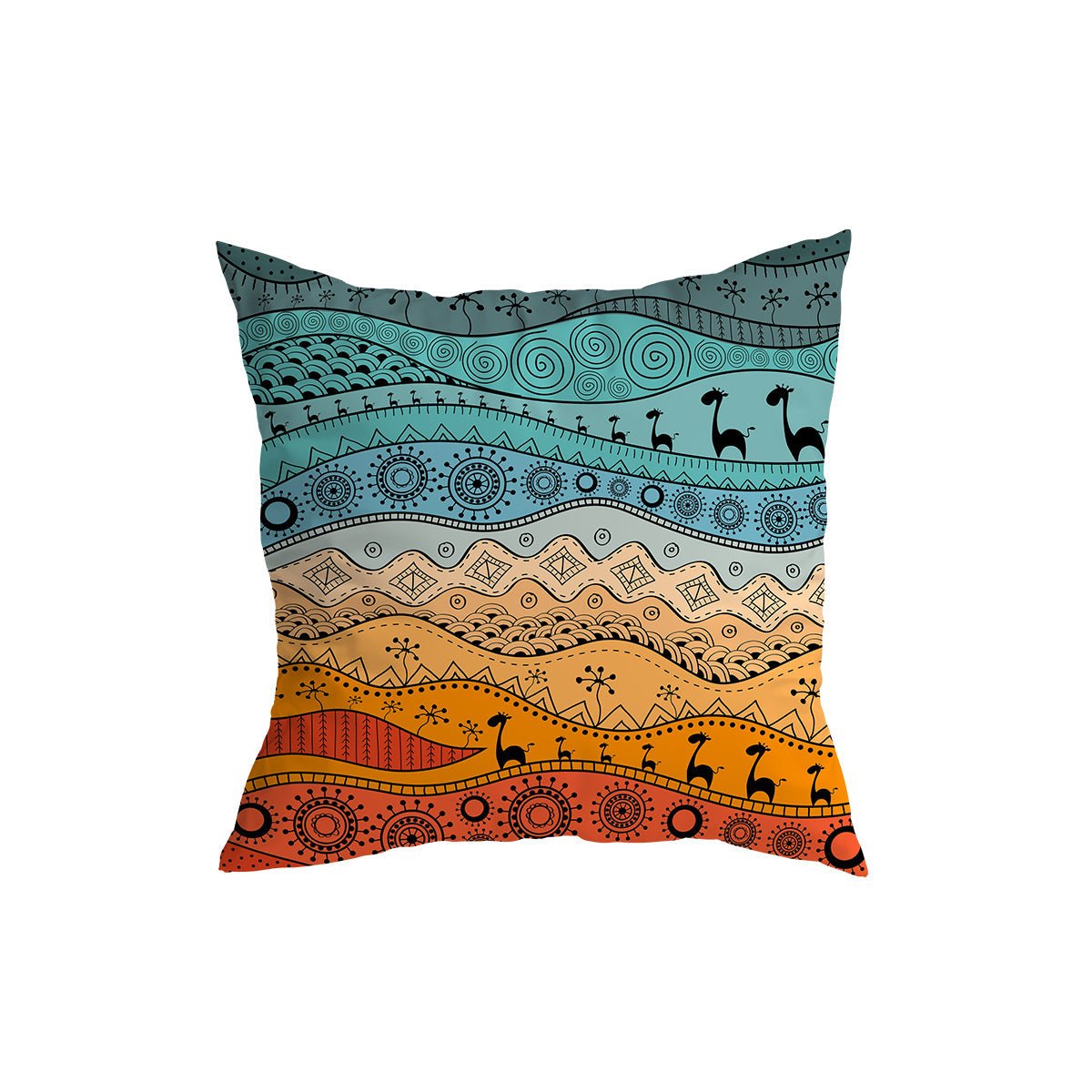 Lively Multicolored Cushion Covers - From Where - 