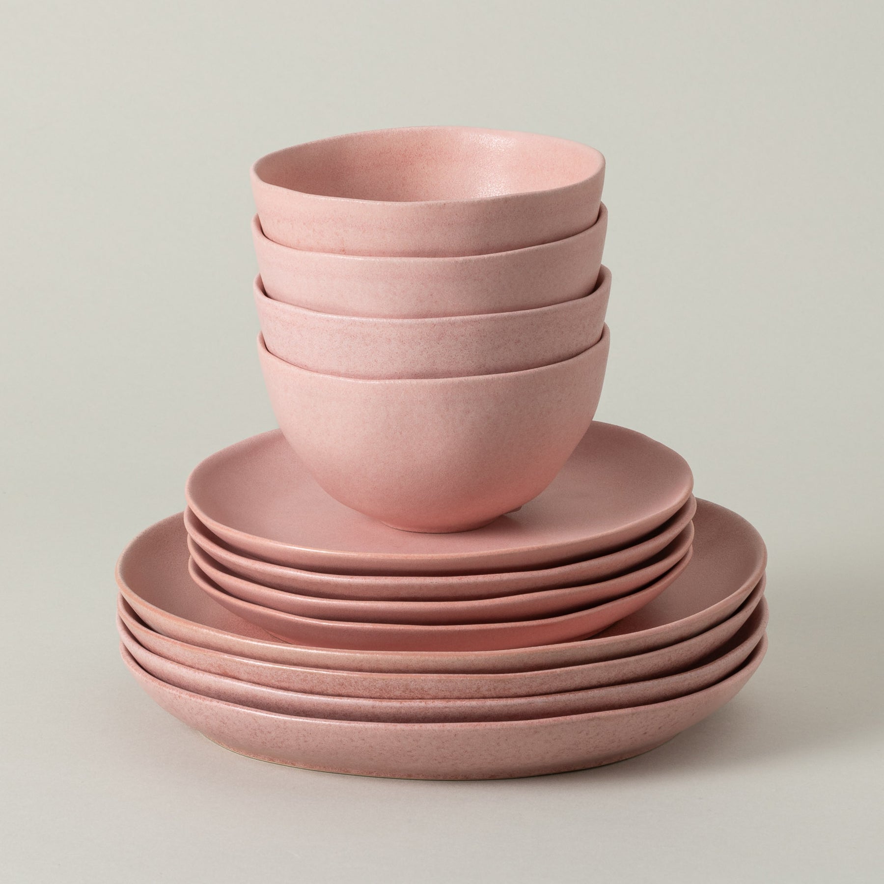 Livia 12 - Piece Dinnerware with Cereal Bowl - From Where Finds - 
