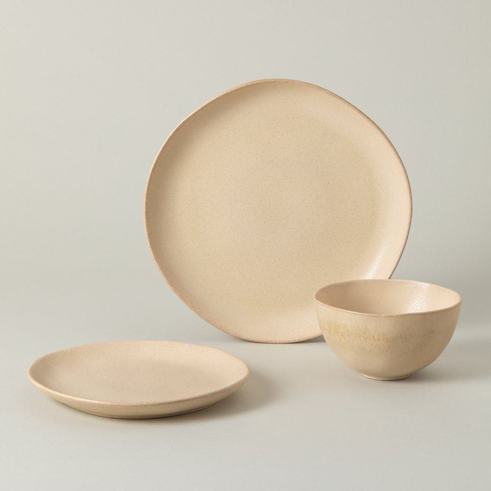 Livia 12 - Piece Dinnerware with Cereal Bowl - From Where Finds - 