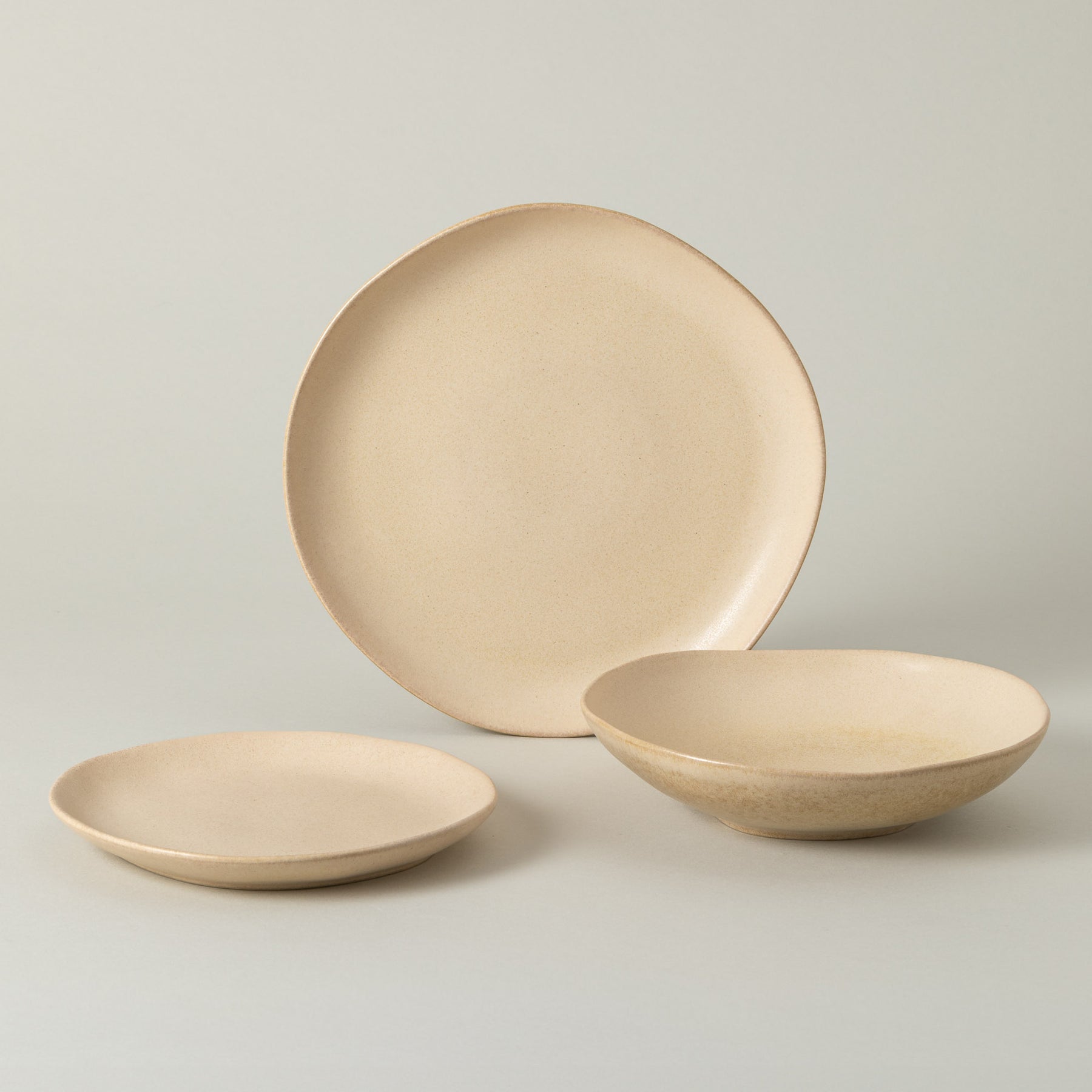 Livia 12 - Piece Dinnerware with Pasta Bowl - From Where Finds - 