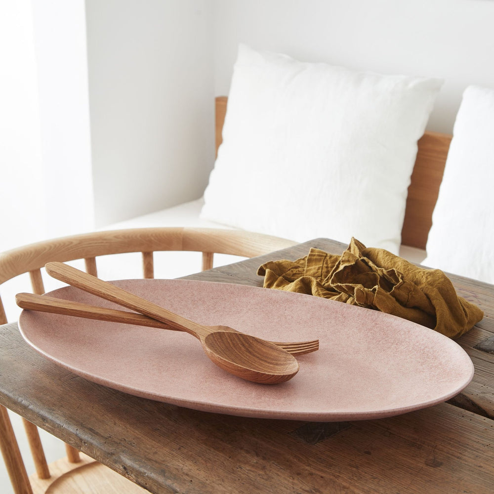 Livia 18" Oval Platter - From Where Finds - 