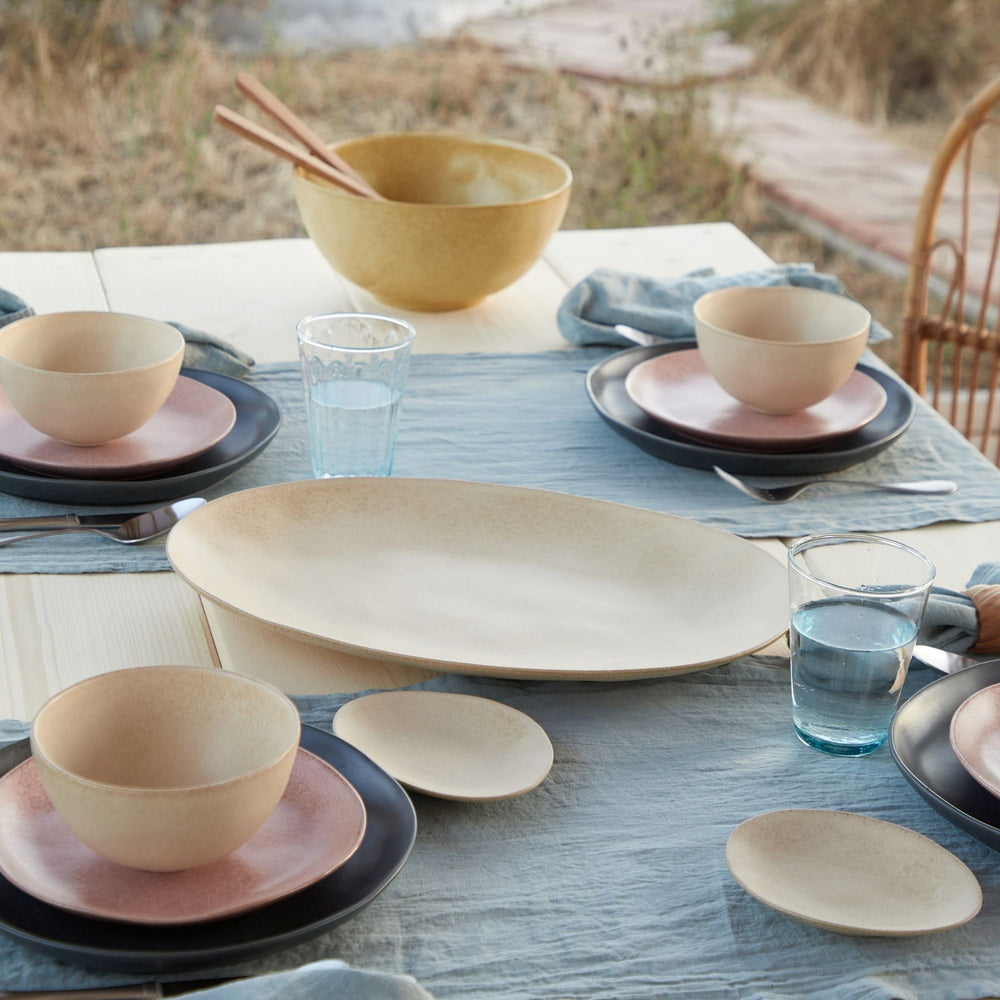 Livia 18" Oval Platter - From Where Finds - 