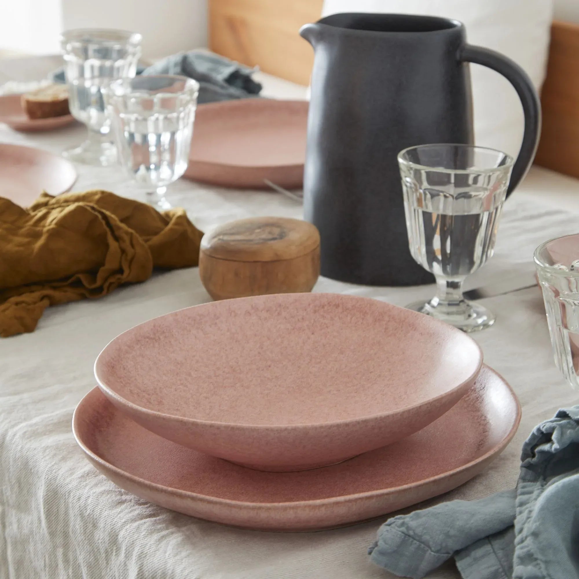 Livia Pasta Bowls (Set of 6) - From Where Finds - 