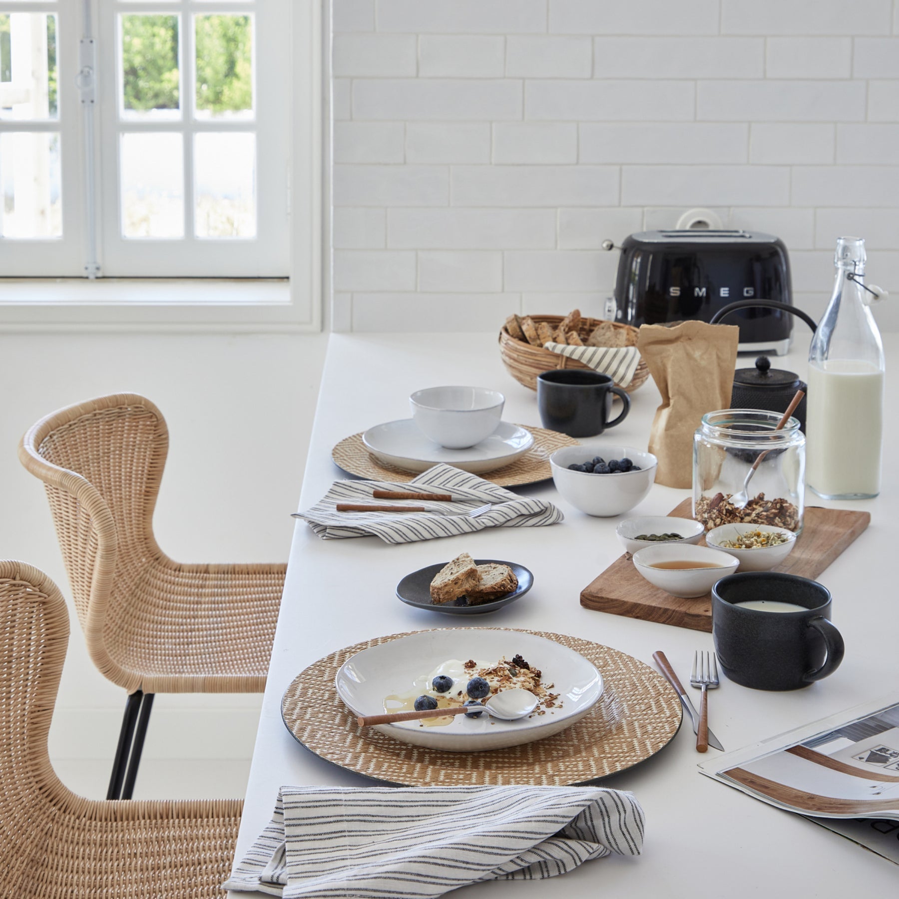 Livia Salad Plates (Set of 6) - From Where Finds - 