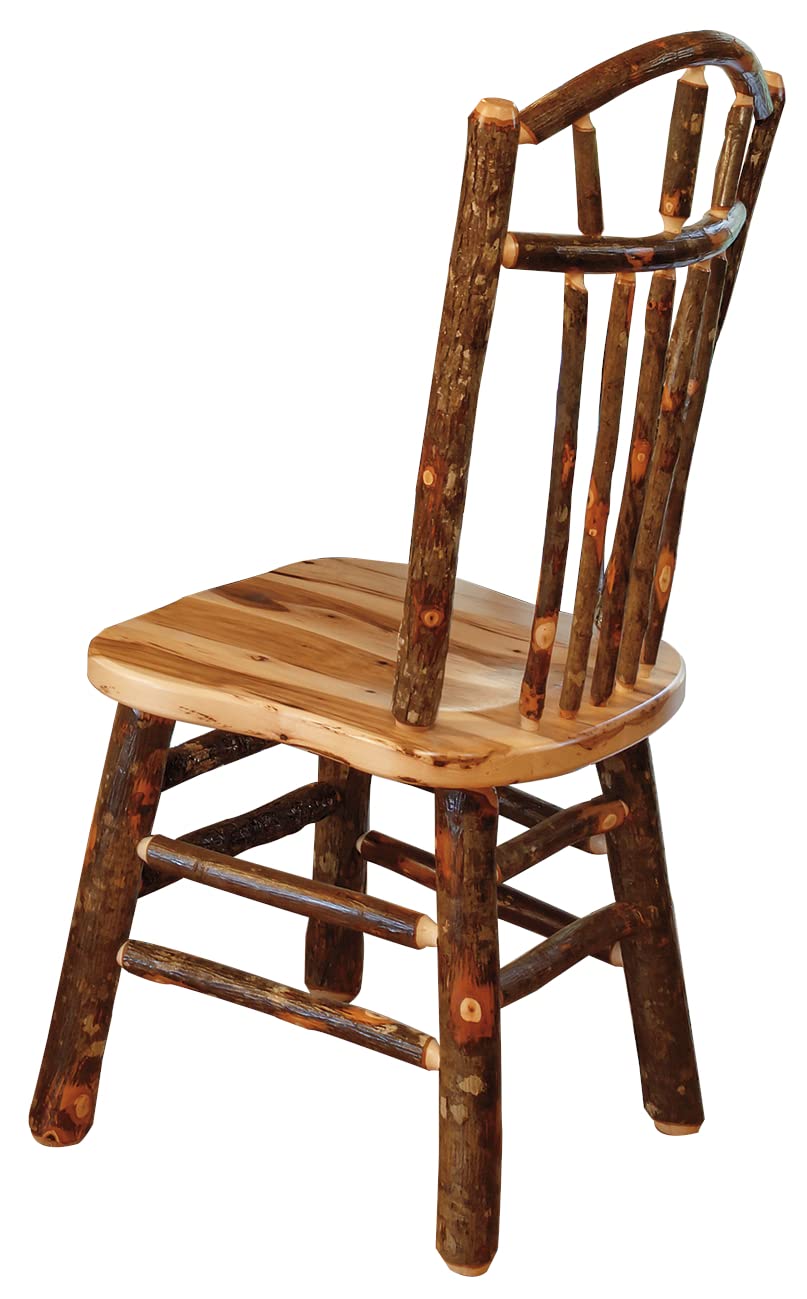 Log Wagon Wheel Dining Side Chairs (Set of 2) - From Where - 
