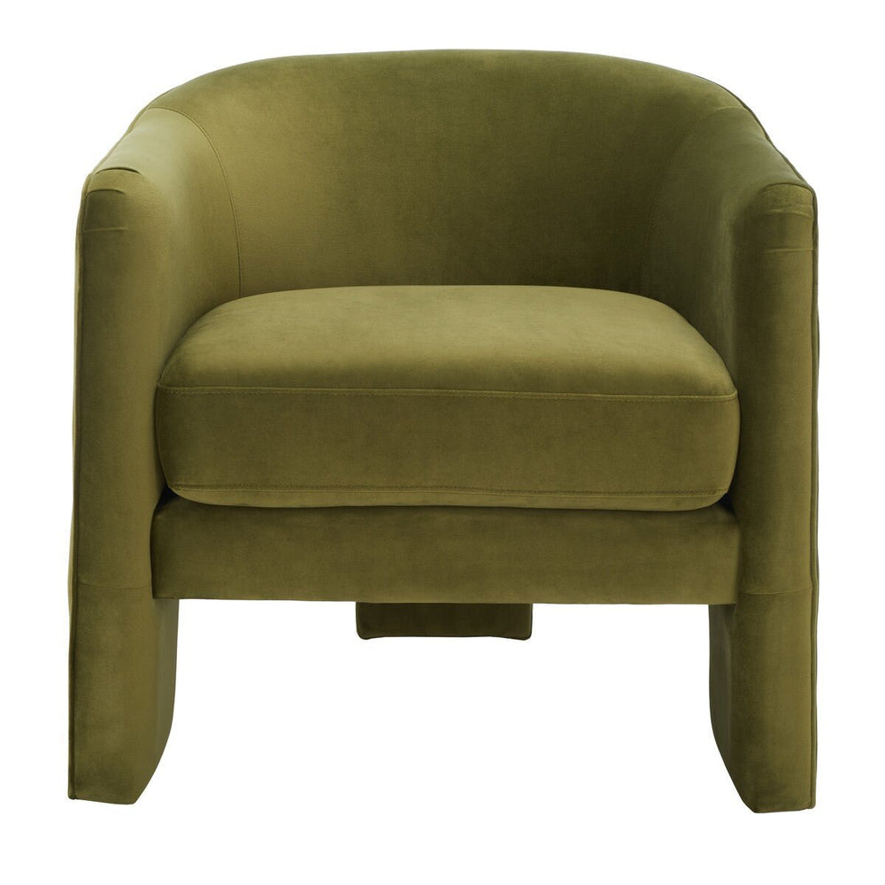 Londyn Velvet Accent Chair - From Where - 