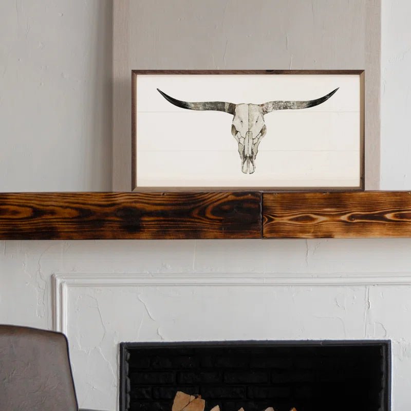 Longhorn Skull - From Where - Living Room