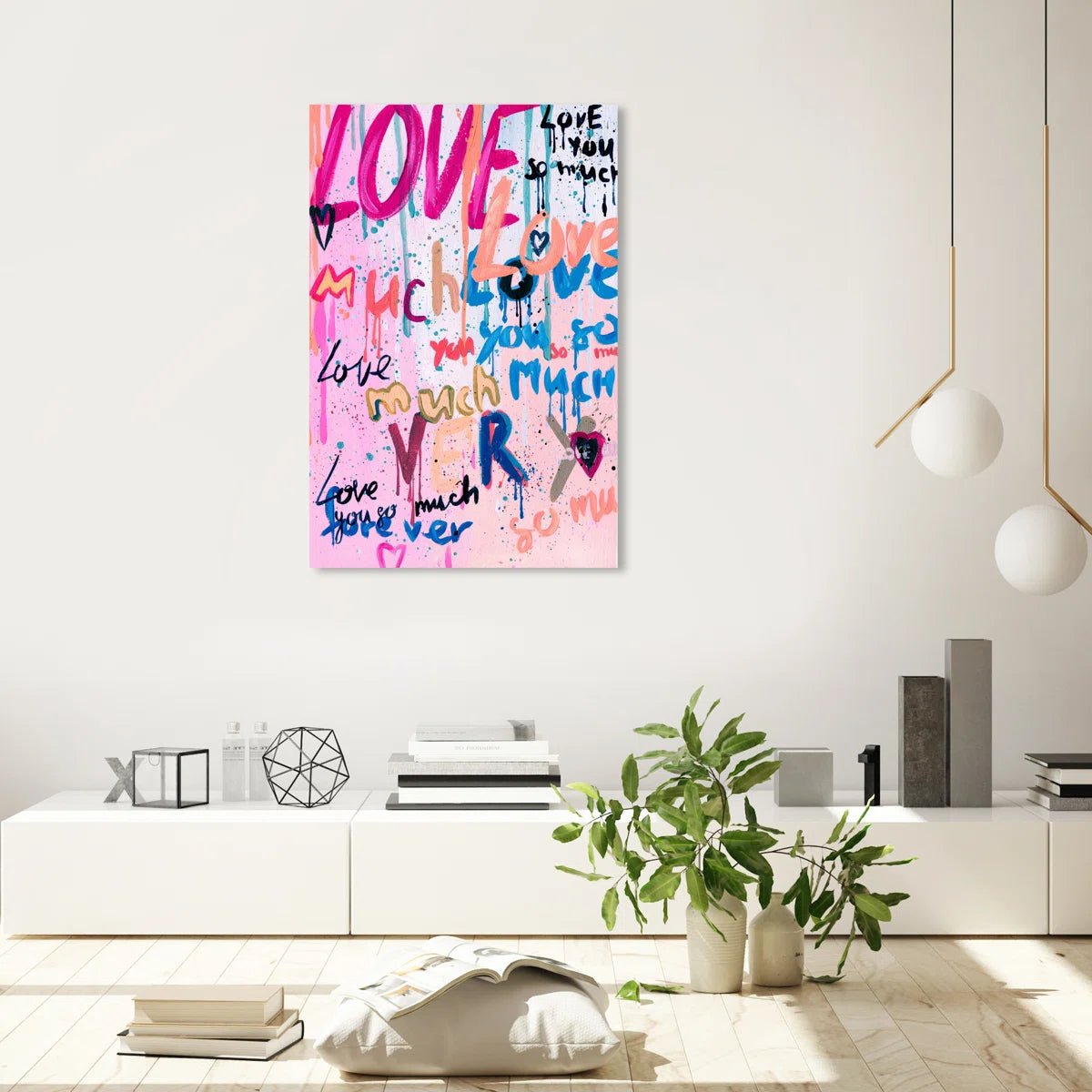Love In Many Forms Wrapped Canvas - From Where - 